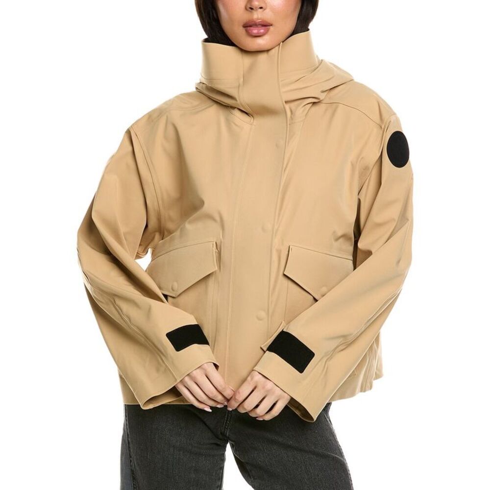 Canada Goose Womens  Tofino Rain Jacket, Brown